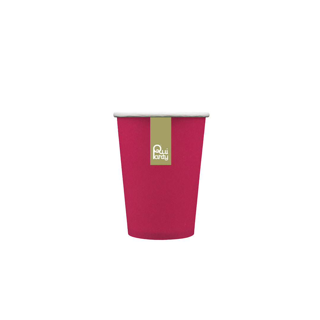 Bicchiere in carta cc250 -  Magenta - pz.15