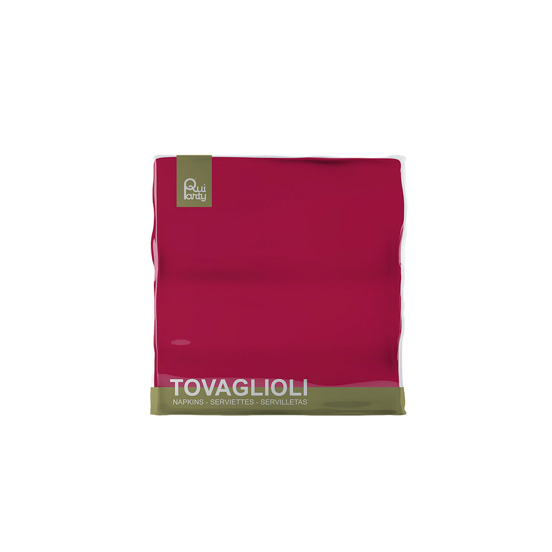 Tovagliolo cm25x25 - 2 veli - Magenta - pz.50