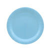Piatto in carta 18cm - Celeste - pz.15