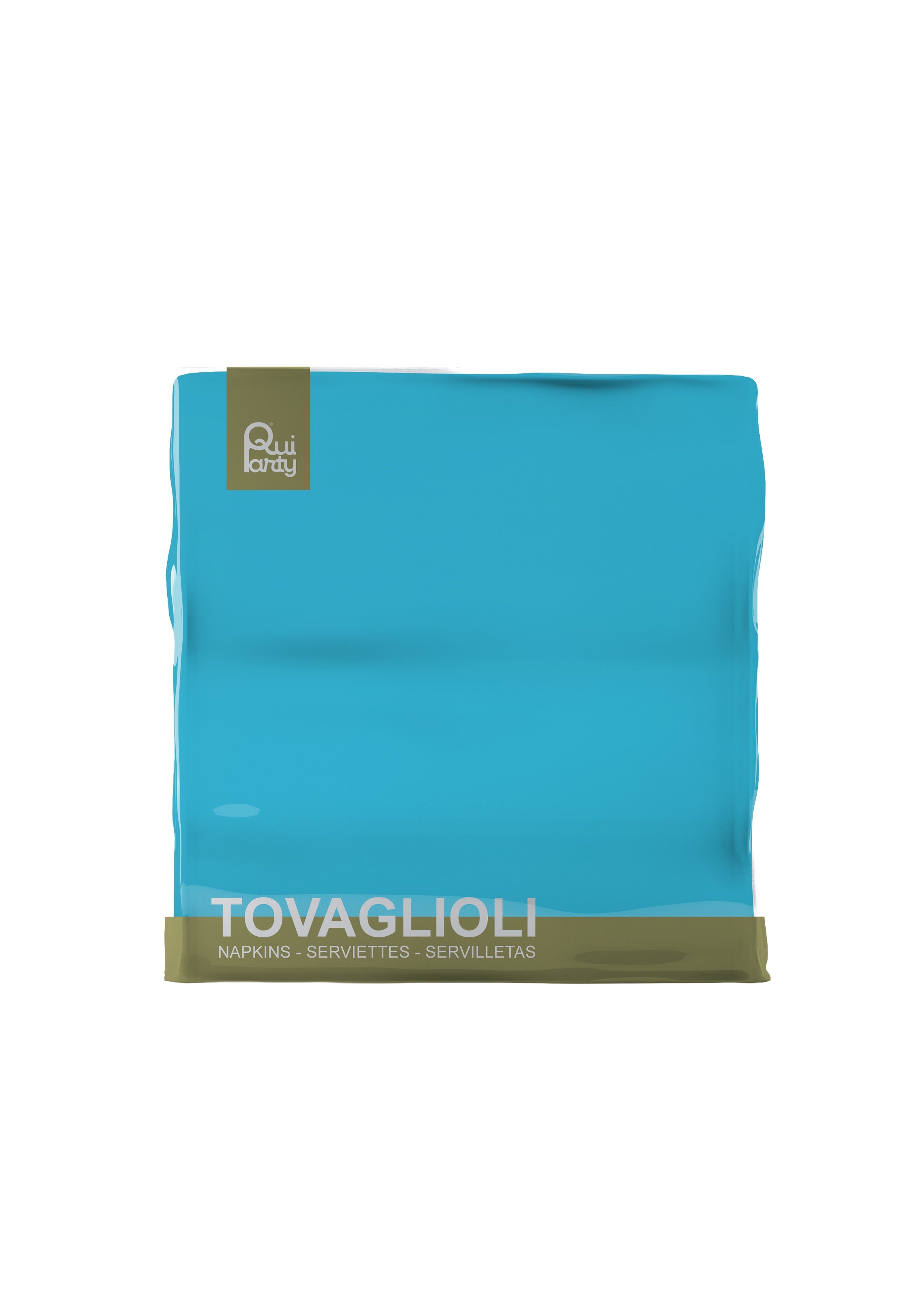 Napkin 33x33 cm - 2-ply - Turquoise - 40 pcs.