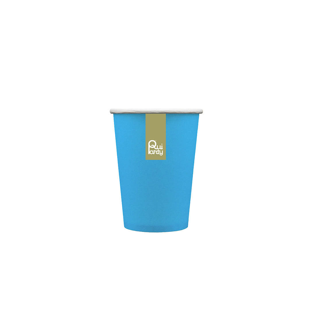 Bicchiere in carta cc250 -  Blù elettrico - pz.15