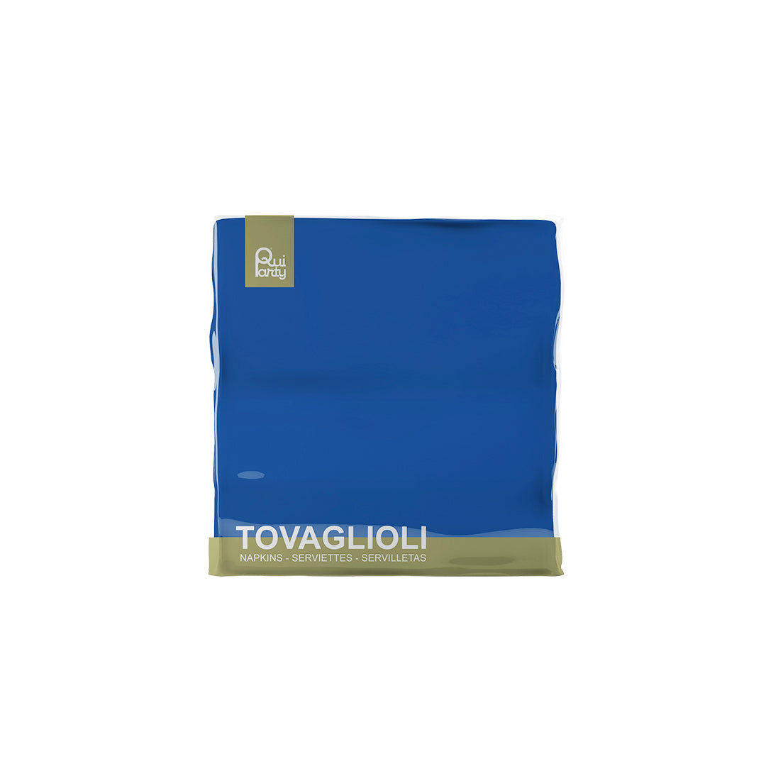 Tovagliolo cm25x25 - 2 veli - Blu - pz.50