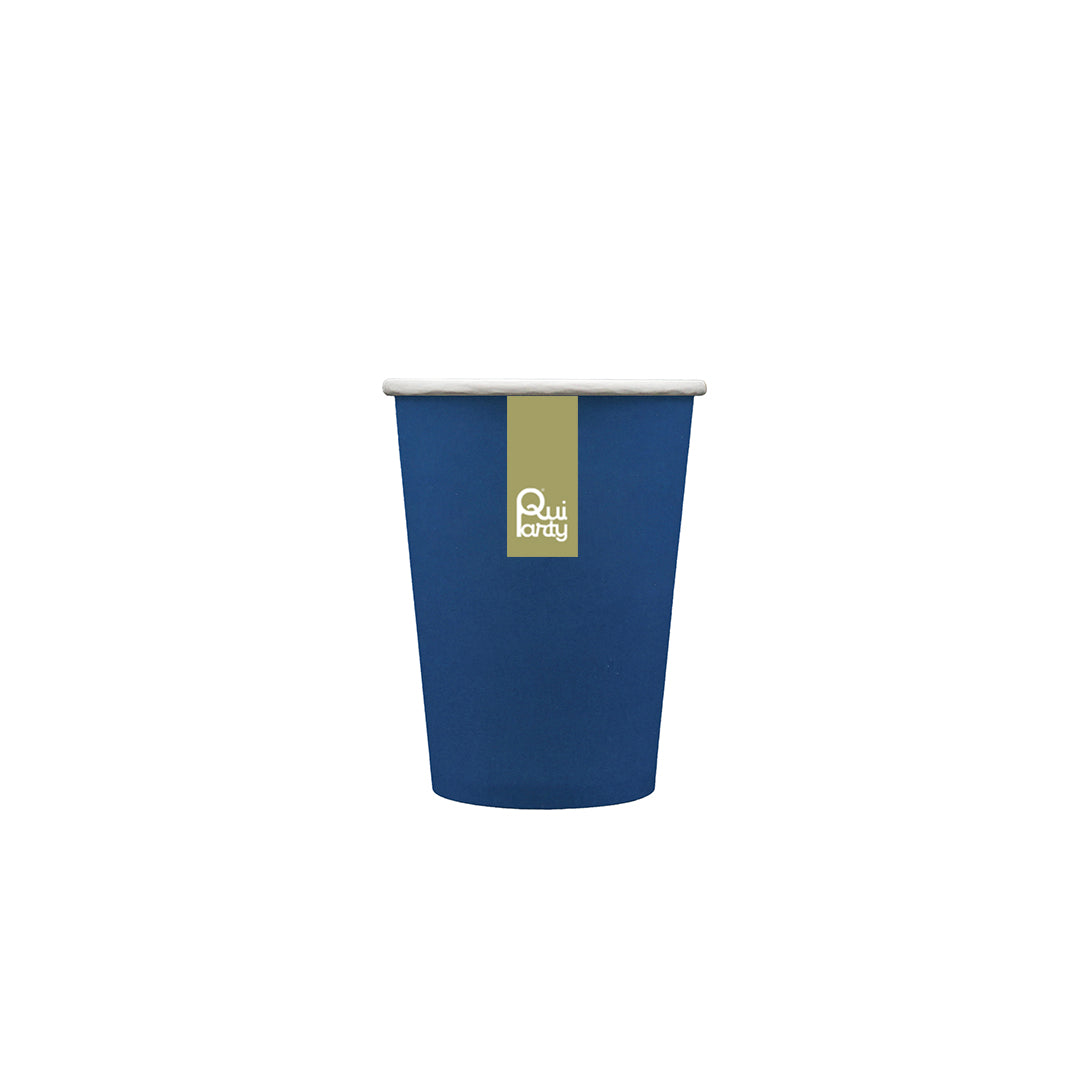 Bicchiere in carta cc250 -  Blù navy - pz.15
