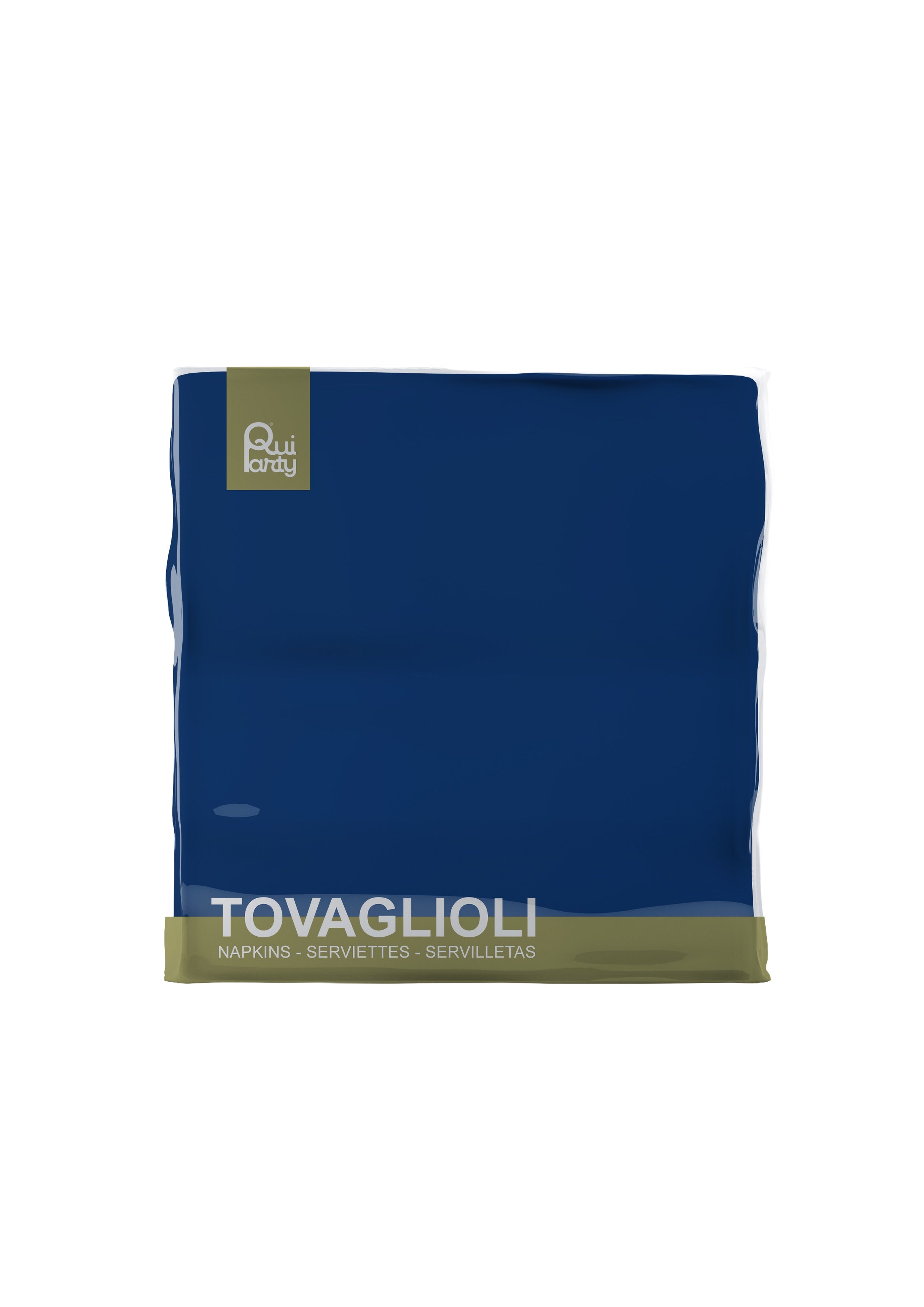 Tovagliolo cm33x33 - 2 veli - Blu navy - pz.40