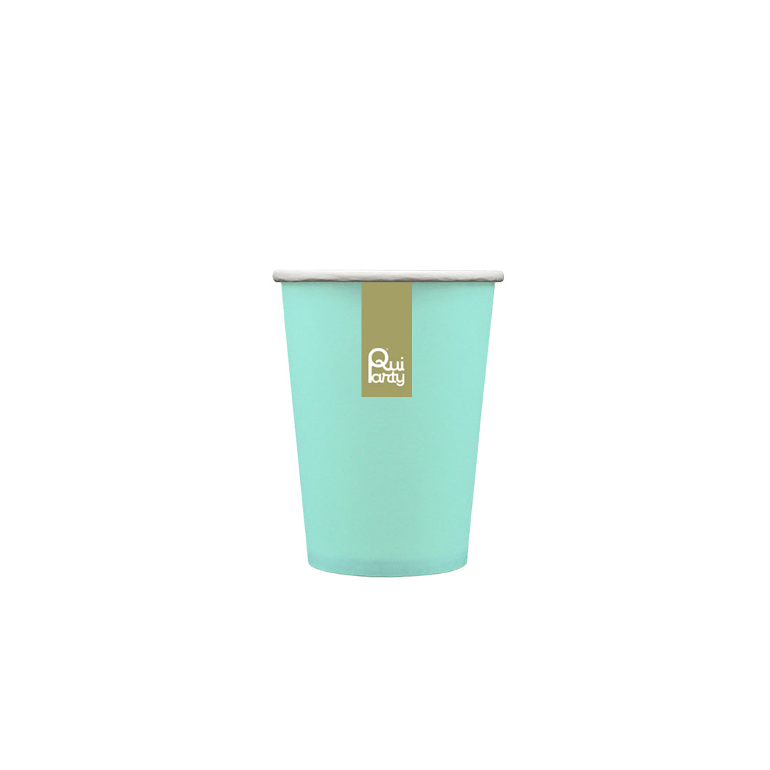 Bicchiere in carta cc250 -  Acquamarina - pz.15