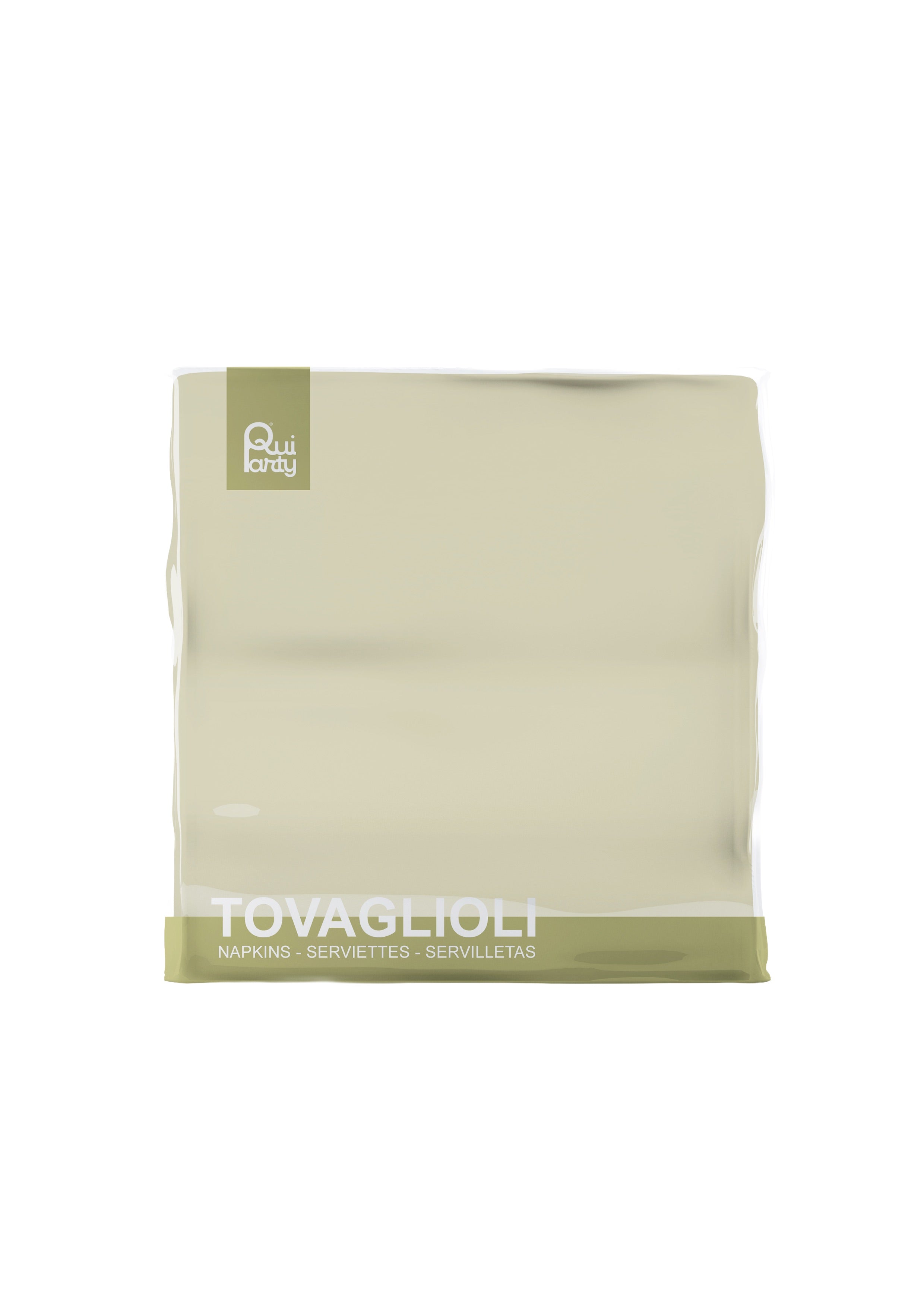 Tovagliolo cm33x33 - 2 veli - Avorio - pz.40