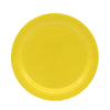 Piatto in carta 24cm - Giallo - pz.15