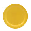 Piatto in carta 24cm - Giallo mais - pz.15