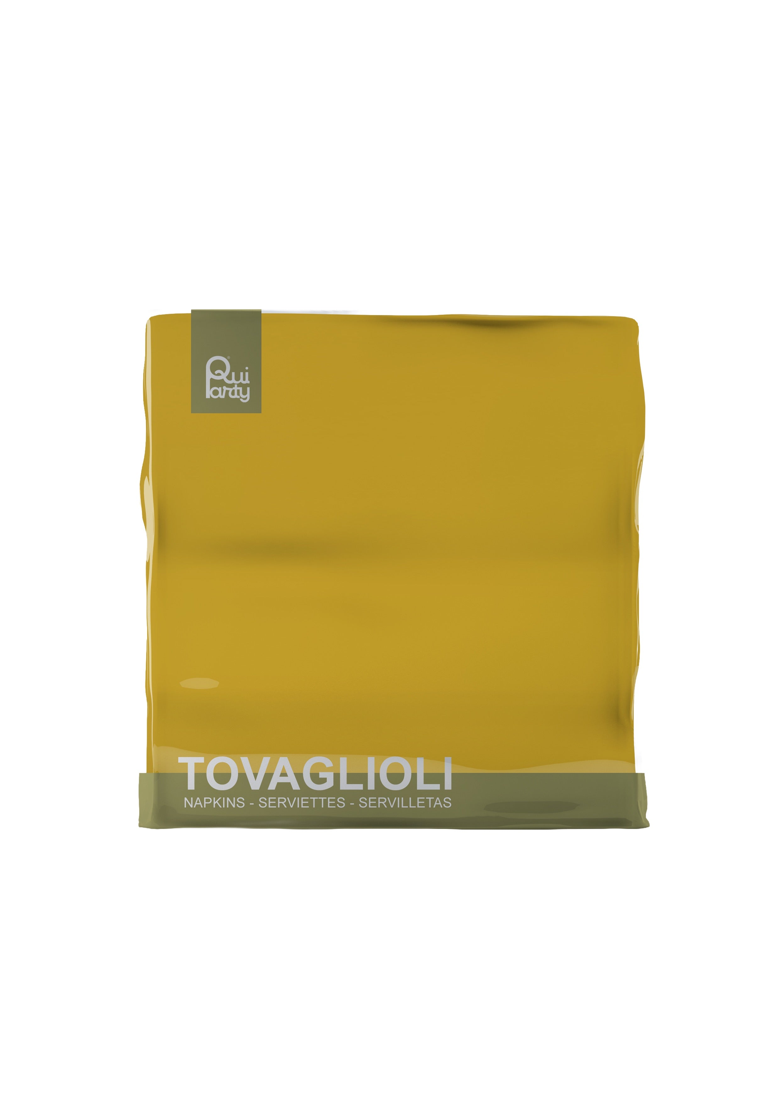 Tovagliolo cm33x33 - 2 veli -Giallo mais - pz.40