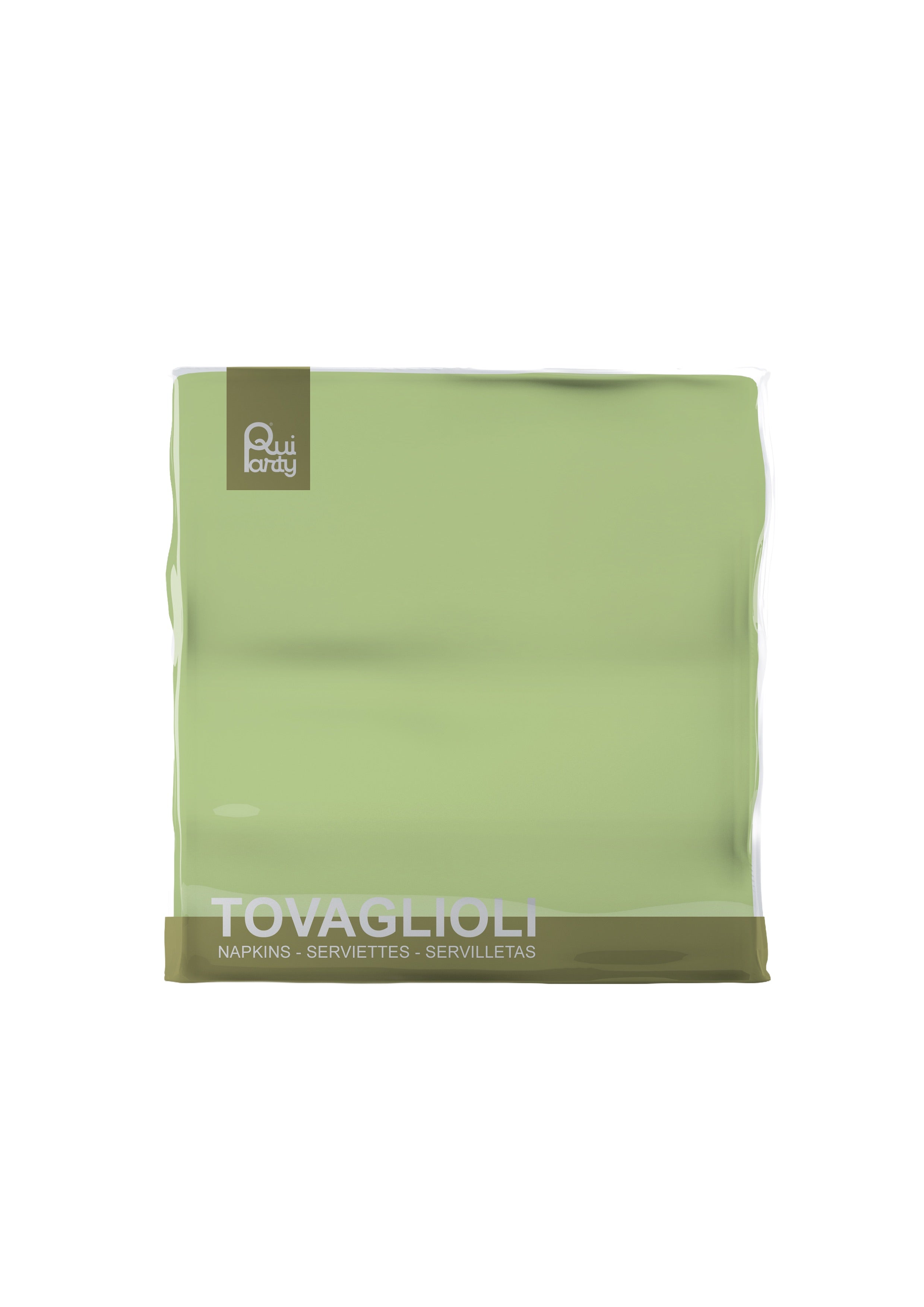Tovagliolo cm33x33 - 2 veli - Verde mela - pz.40