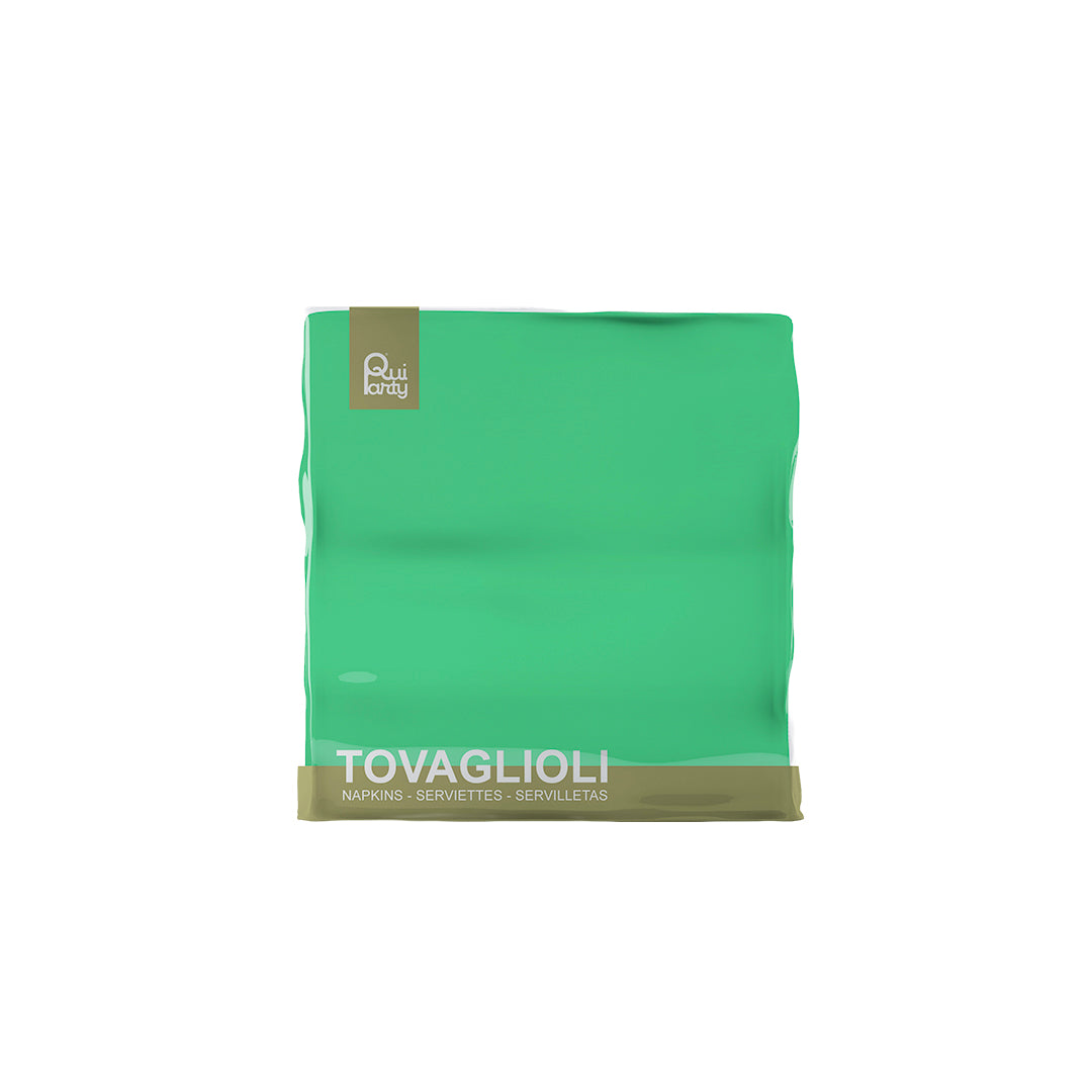 Tovagliolo cm25x25 - 2 veli - Verde - pz.50