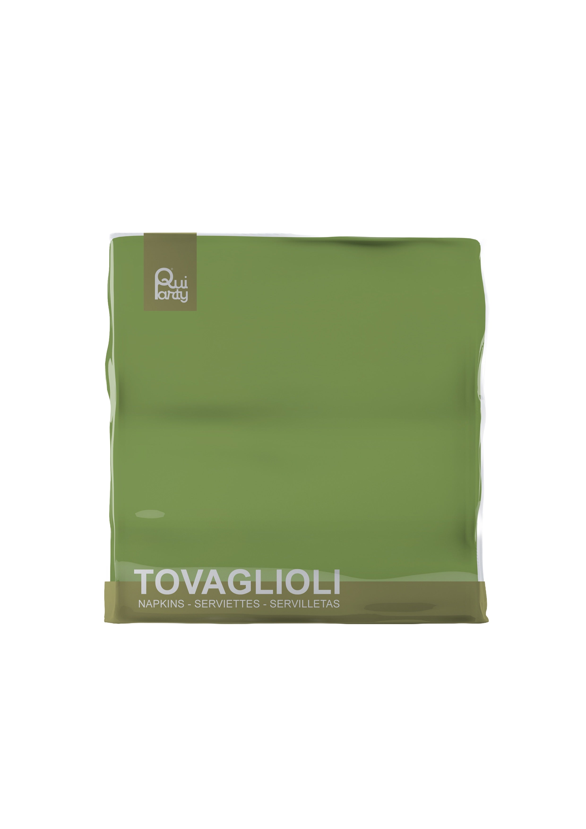 Tovagliolo cm33x33 - 2 veli - Verde salvia - pz.40
