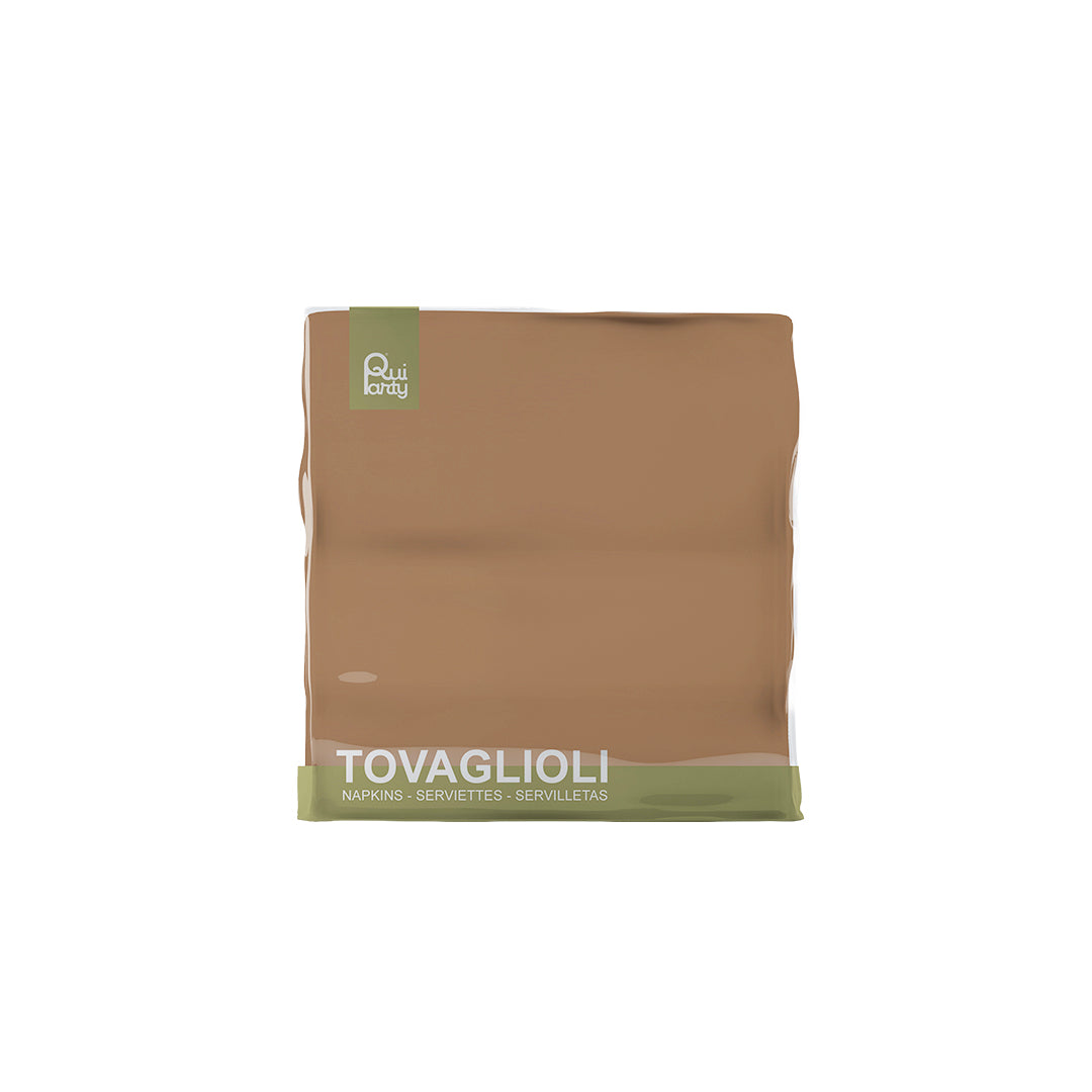 Tovagliolo cm25x25 - 2 veli - Rosa Gold - pz.50