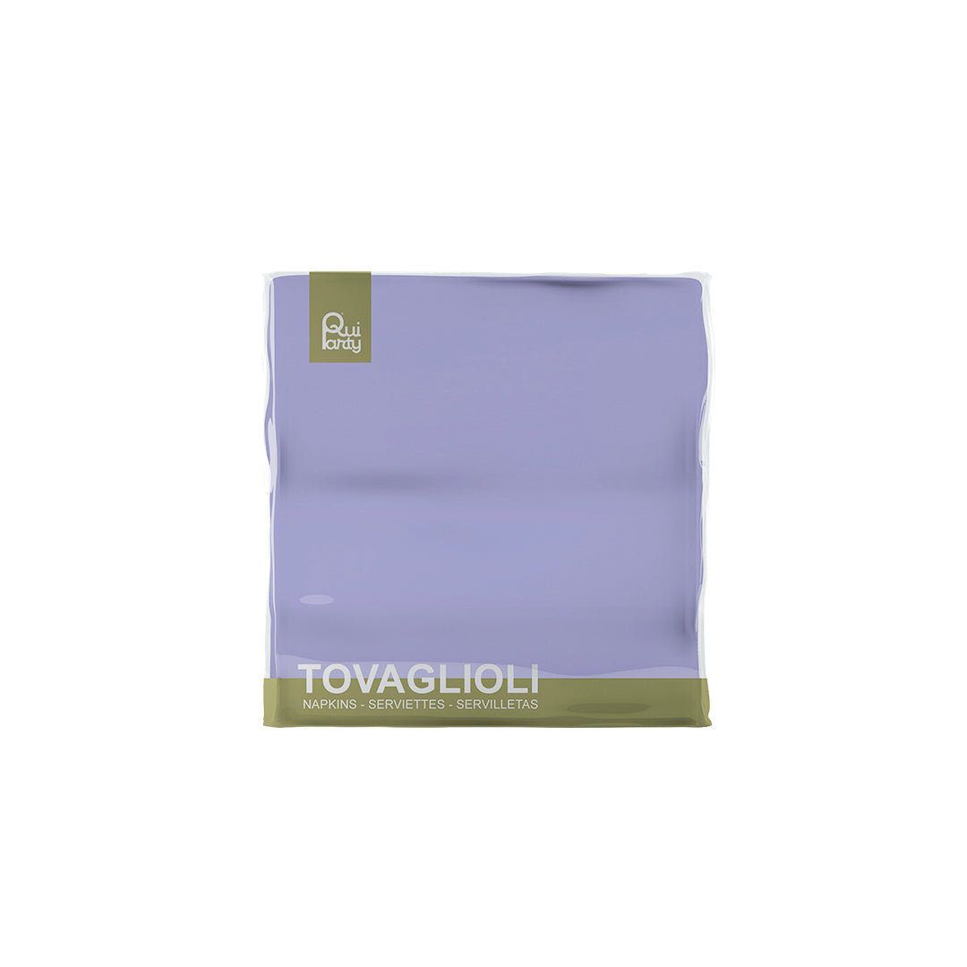 Tovagliolo cm25x25 - 2 veli - Lavanda - pz.50