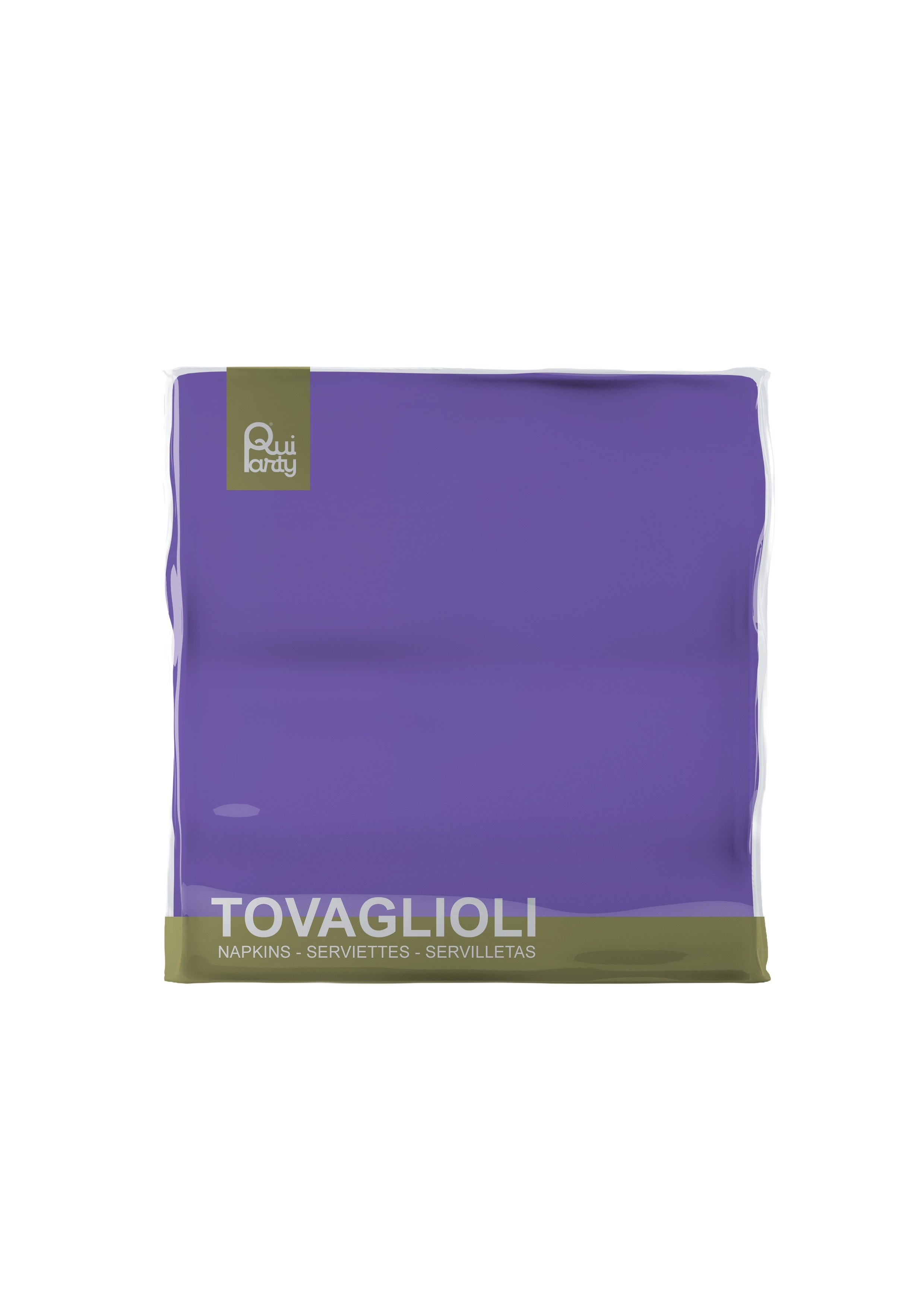 Tovagliolo cm33x33 - 2 veli - Viola - pz.40