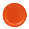 Piatto in carta 24cm - Arancione - pz.15