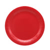 Piatto in carta 24cm - Rosso - pz.15
