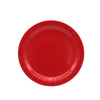 Piatto in carta 18cm - Rosso scuro - pz.15