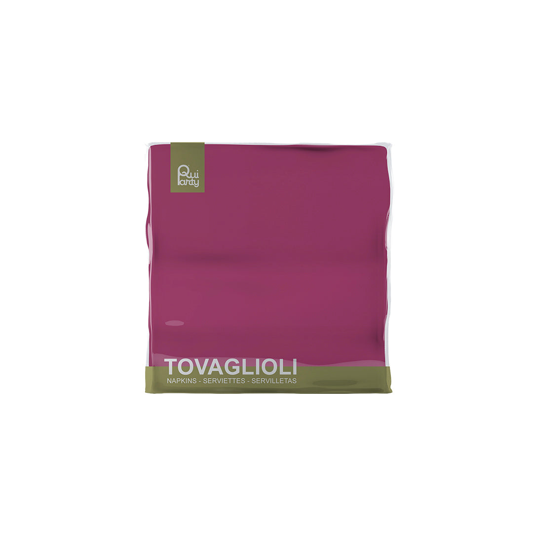 Tovagliolo cm25x25 - 2 veli - Malva - pz.50