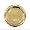 Piatto in carta 18cm - Oro Metal - pz.15