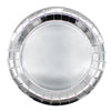 Piatto in carta 24cm - Argento Metal - pz.15