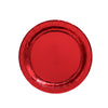 Piatto in carta 18cm - Rosso Metal - pz.15