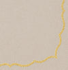 Tovagliolo Élite cm 33x33 2 veli pz.16 - Tortora stone-Oro metal